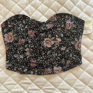 Floral strapless top from Altar’d State